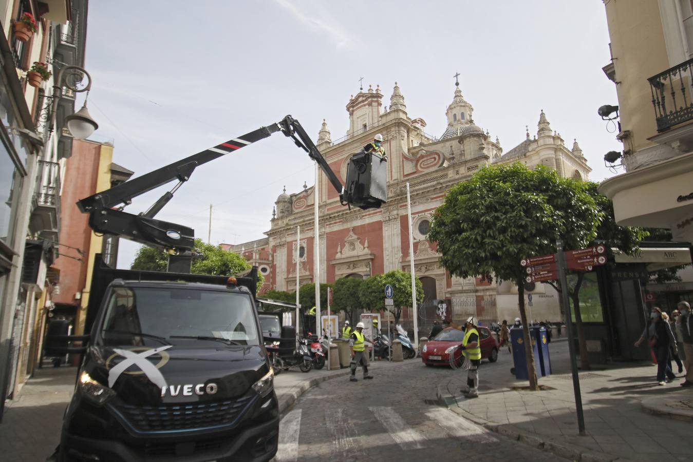 Ya huele a Feria... en el Centro de Sevilla